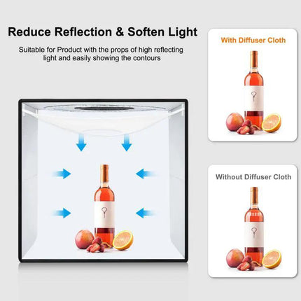 PULUZ 50cm Folding Portable Photo Light Box for Photography | Syndmart
