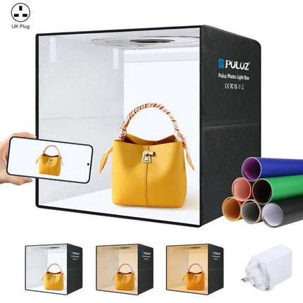 PULUZ 50cm Folding Portable Photo Light Box for Photography - portable foldable 50x50cm light box setup for product shots