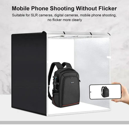 PULUZ Portable Photo Studio Lighting Tent Kit with Backdrops