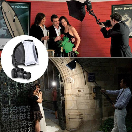 PULUZ Foldable Softbox Cover for Even Light Diffusion in Photos - external flash diffuser for portraits and product shots