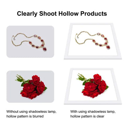 PULUZ Shadowless Light Pad for Product Photography Sessions