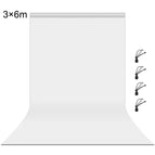 3m x 6m / White