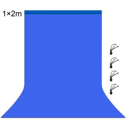 PULUZ 1m x 2m Background Cloth for Photography Studios in blue, wrinkle-resistant backdrop for product shots and portraits