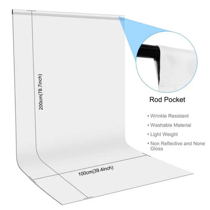 PULUZ 1m x 2m Background Cloth for Photography Studios | Syndmart