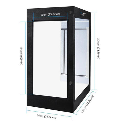 PULUZ 2m Photo Light Studio Box Kit for Portraits and Clothing foldable LED studio box for portraits and clothing photography