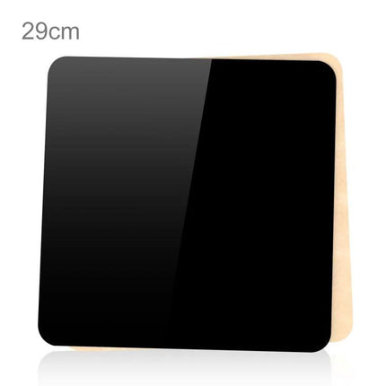 PULUZ 29cm Acrylic Reflective Photography Display Board black reflective acrylic panel for product photography, durable recyclable 29cm board