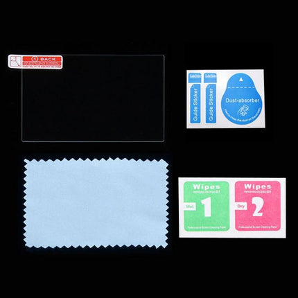 PULUZ Tempered Glass Screen Protector for Canon 5D Mark III - kit with tempered glass, microfiber cloth, wet/dry wipes and dust absorber