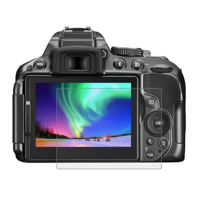 PULUZ Screen Protector for Nikon D5300 and Similar Camera Models clear tempered glass 9H LCD protector on camera display