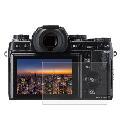 Tempered Glass Screen Protector for Fujifilm X-T2 and Models on camera LCD to prevent scratches dust smudges during outdoor photography