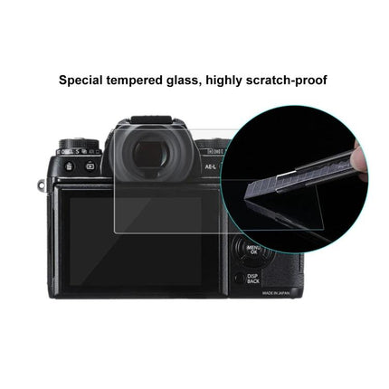 Tempered Glass Screen Protector for Fujifilm X-T2 and Models — clear tempered glass LCD guard against scratches and smudges