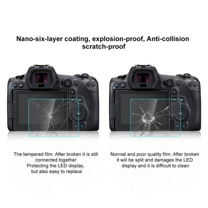 Protection d'écran en verre trempé PULUZ pour Canon EOS R5