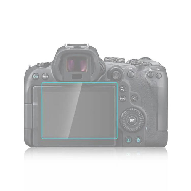 Protection d'écran en verre trempé PULUZ pour appareil photo Canon EOS R6