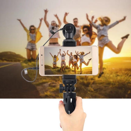 PULUZ Tripod Mount for Stable Smartphone Use on Desks holding phone for hands-free video calls and steady group selfie recording