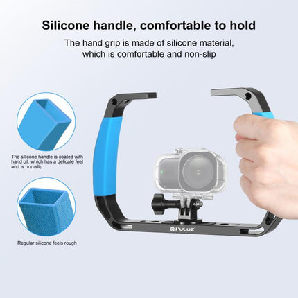 PULUZ Underwater Diving Rig for Action Cameras and Smartphones