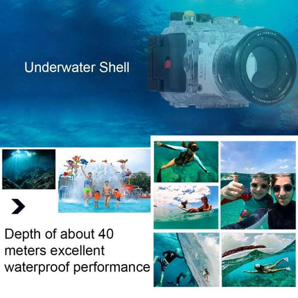 PULUZ Waterproof Case for Underwater Photography Sessions - clear waterproof housing for Sony RX100 III, protects to 40m for snorkeling and diving