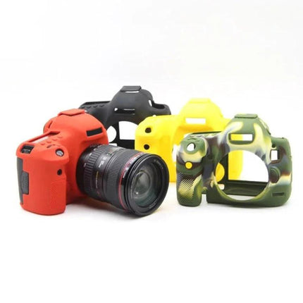 PULUZ Silicone Protective Case for Canon EOS 5D Mark III in red black yellow and camouflage silicone covers for camera protection