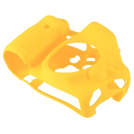 PULUZ Soft Silicone Protective Case for Canon EOS 80D Camera yellow silicone skin cover protects camera from scratches and minor impacts