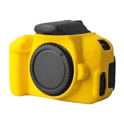 PULUZ Soft Silicone Protective Case for Canon EOS 650D and 700D Cameras - yellow silicone camera body cover protecting buttons and lens mount