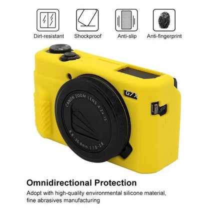 PULUZ Silicone Protective Case for Canon EOS G7 X Mark II