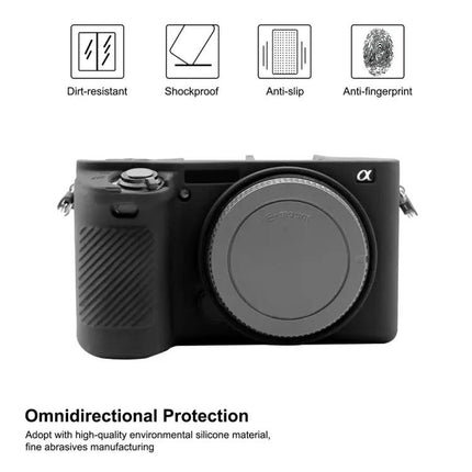 PULUZ Soft Silicone Protective Case for Sony A6500 Camera