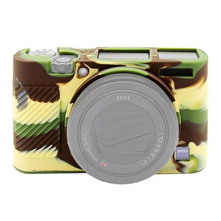 PULUZ Silicone Case to Protect Sony RX100 Cameras - camo silicone protective cover for compact travel photography