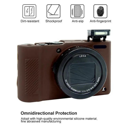PULUZ Soft Silicone Protective Case for Panasonic Lumix LX10