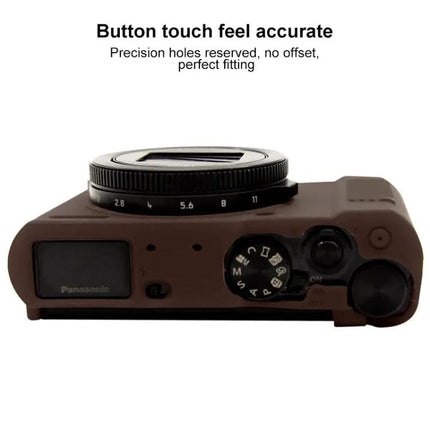 PULUZ Soft Silicone Protective Case for Panasonic Lumix LX10