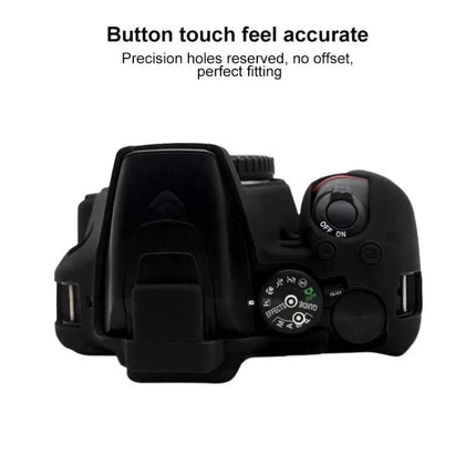 PULUZ Soft Silicone Protective Case for Nikon D3500 Camera