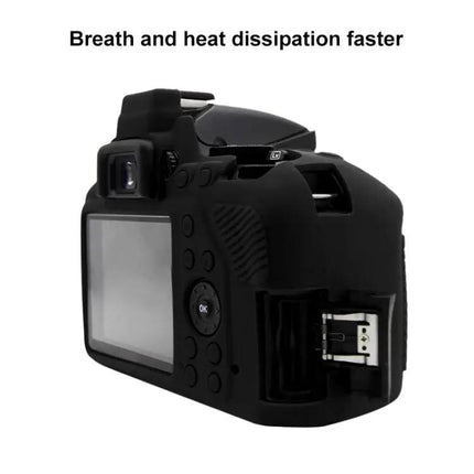 PULUZ Soft Silicone Protective Case for Nikon D3500 Camera