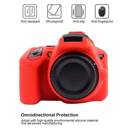 PULUZ Soft Silicone Protective Case for Nikon D3500 Camera