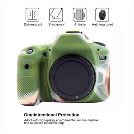 PULUZ Soft Silicone Protective Case for Canon EOS 90D