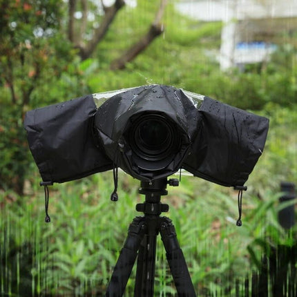 PULUZ Rainproof Cover Case for DSLR and SLR Cameras in Rain protecting tripod-mounted camera during outdoor rainy landscape shoot