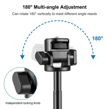 PULUZ Telescopic Tripod for Home and Travel Lighting Sessions