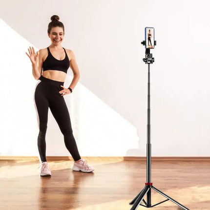 PULUZ Telescopic Tripod for Home and Travel Lighting Sessions