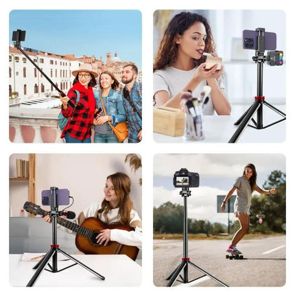 PULUZ Telescopic Tripod for Home and Travel Lighting Sessions