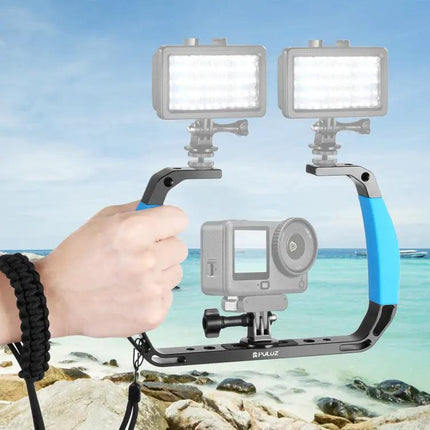 PULUZ Aluminium Alloy Underwater Diving Rig for Action Cameras