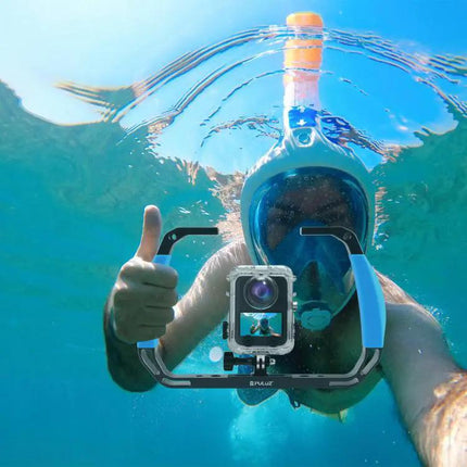 PULUZ Aluminium Alloy Underwater Diving Rig for Action Cameras