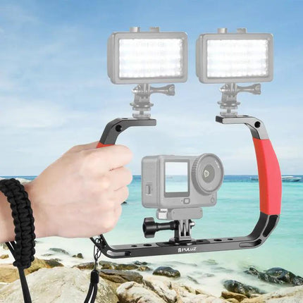 PULUZ Aluminium Alloy Underwater Diving Rig for Action Cameras