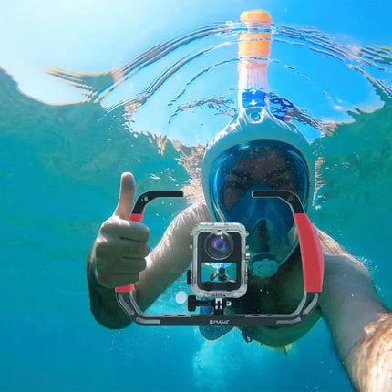 PULUZ Aluminium Alloy Underwater Diving Rig for Action Cameras