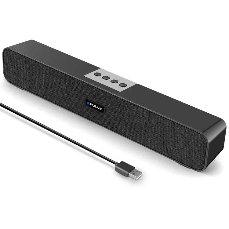 PULUZ 10W Soundbar Wired Wireless Bluetooth Surround Speaker