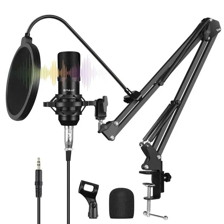 PULUZ Studio Broadcast Professional Singing Microphone Kits 