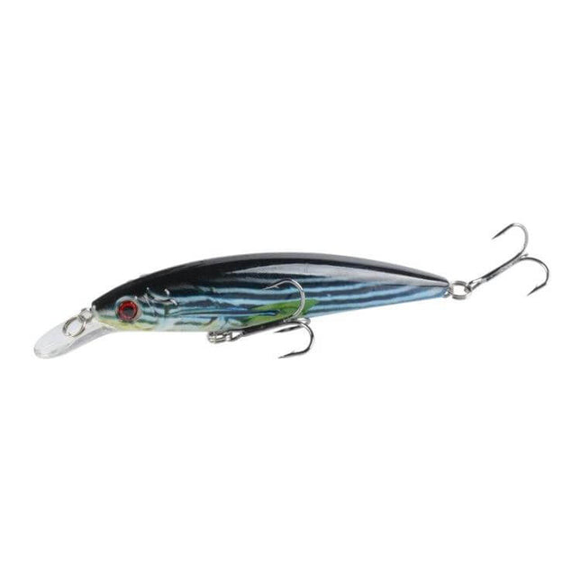 Painted Bionic Fishing Lure For Freshwater Casting, 11cm – painted 11cm casting lure with 3D bionic eyes and lifelike action for lakes and rivers