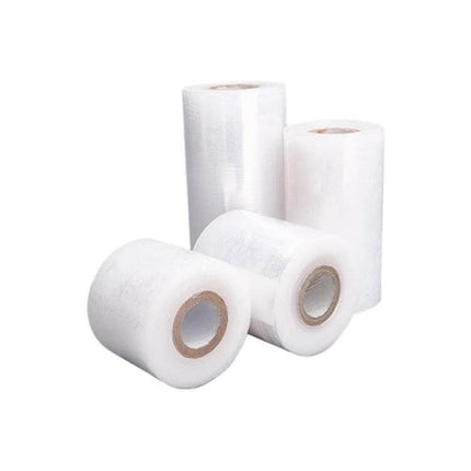 PE Transparent Stretch Wrap Film 30cm x 200m – clear manual stretch wrap rolls for palletizing, moving and dust protection