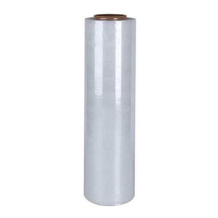 PE Transparent Stretch Wrap Film 45cm By 320m For Pallet Wrapping - clear 45cm x 320m roll for warehouse pallet wrapping and secure load protection