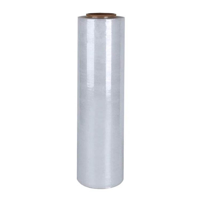 PE Transparent Stretch Wrap Film 45cm By 320m For Pallet Wrapping - clear 45cm x 320m roll for warehouse pallet wrapping and secure load protection
