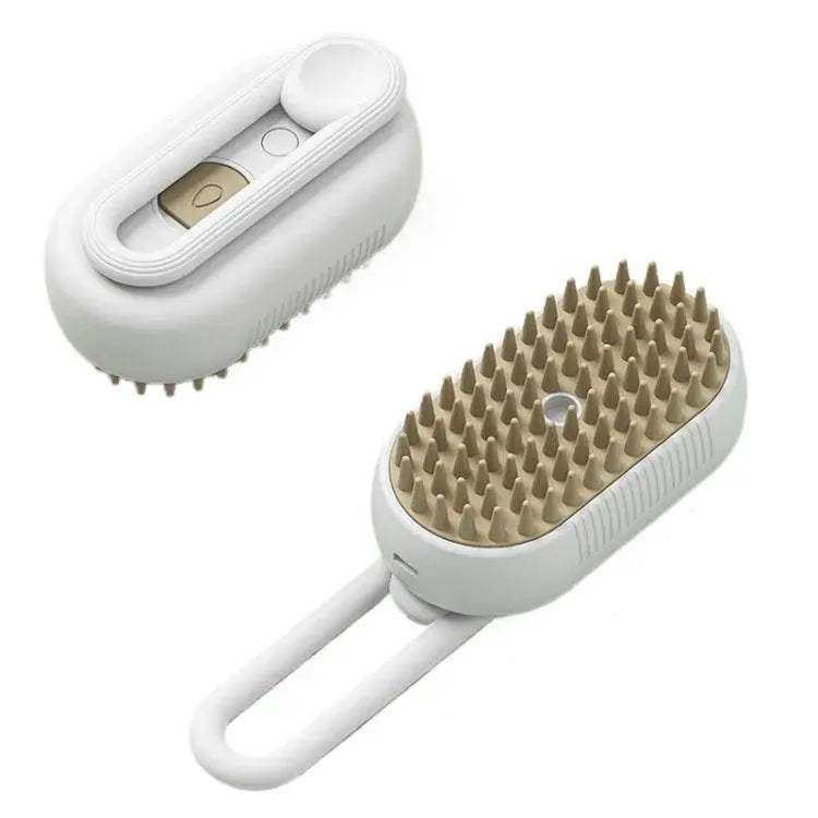 Pet Electric Spray Comb Rechargeable Cat Grooming Brush 