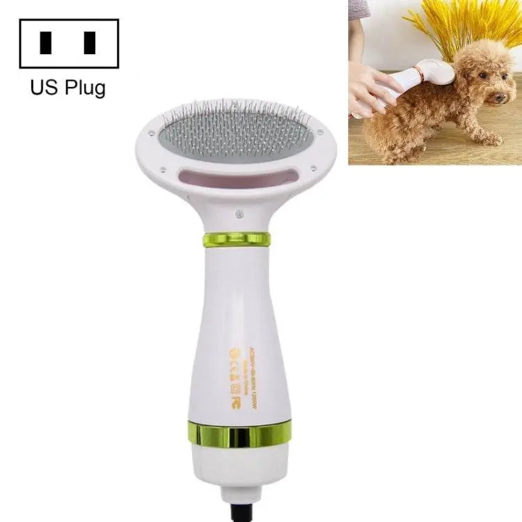 Pet Hair Dryer Cat & Dog Cleaning Electric Comb EU US AU UK Plug 