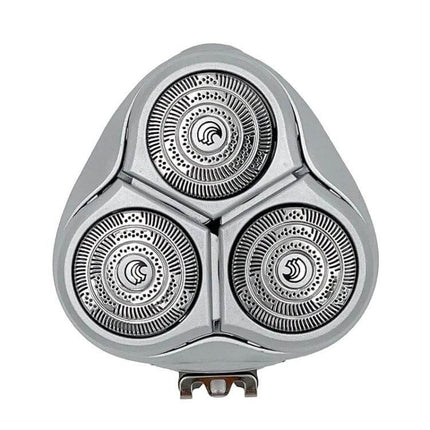 Philips Shaver Blade Head Replacement for Clean Everyday Shaving - silver 3-head replacement unit easy to install ABS stainless