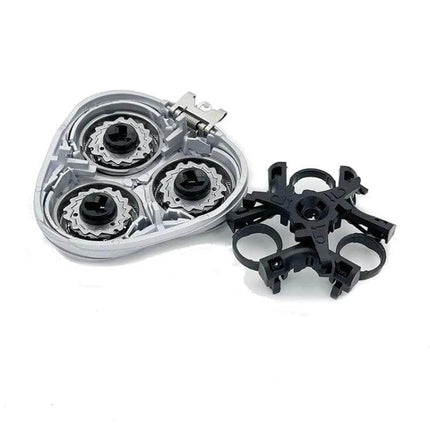 Philips Shaver Blade Head Replacement for Clean Everyday Shaving - replacement triple rotary head with stainless blades and ABS frame