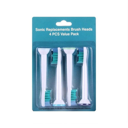 Philips Sonicare Soft Bristles Replacement Heads For Daily Brushing - 4 pack soft replacement brush heads for sensitive gums and plaque control